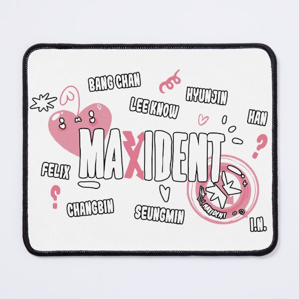 Item preview, MAXIDENT - SKZ(black outline) designed and sold by Artyssytb.