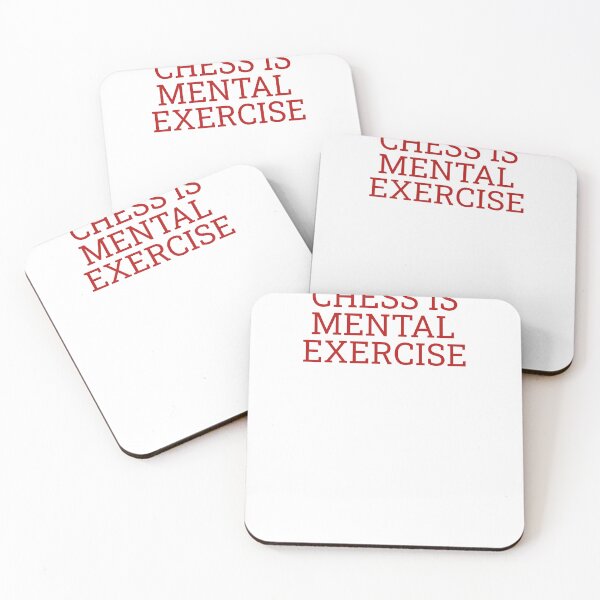 Item preview, Chess is Mental Exercise designed and sold by Maindy.