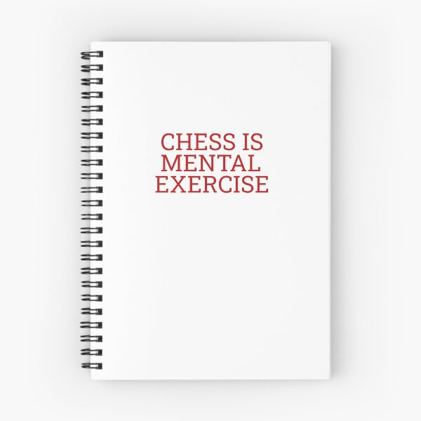 Item preview, Chess is Mental Exercise designed and sold by Maindy.