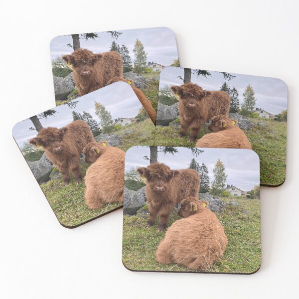 Artikelvorschau, Scottish Highland Cattle Calves 4112 entworfen und verkauft von SaarelaHighland.