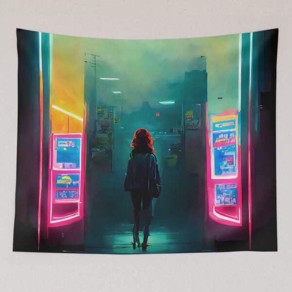 Item preview, Neon World 3 designed and sold by AiBroughtToLife.
