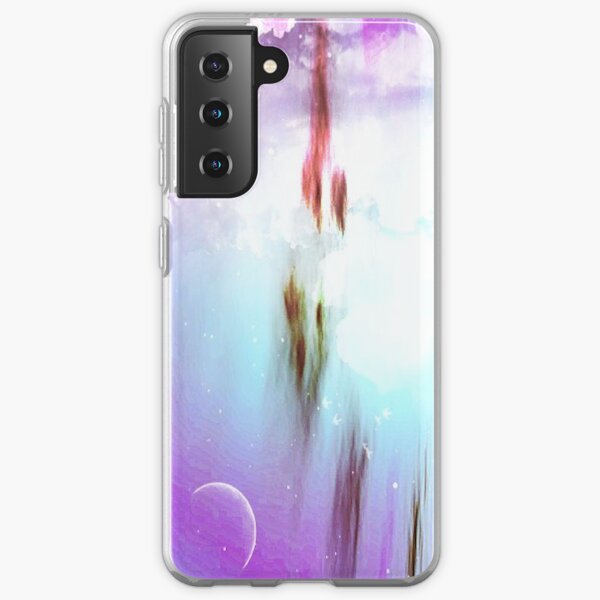 Pastel moon Samsung Galaxy Soft Case