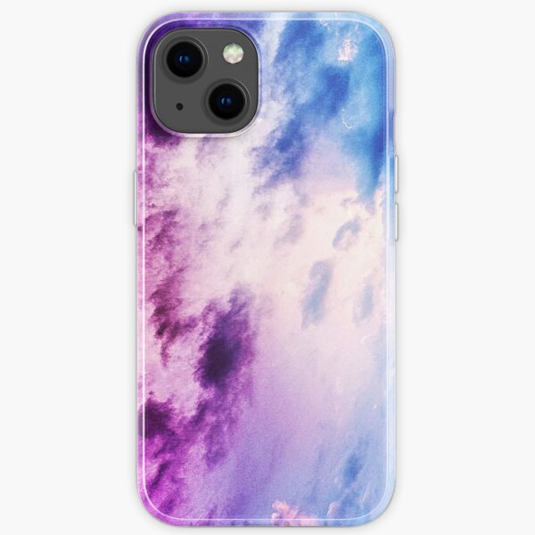 Cloudy shores iPhone Soft Case