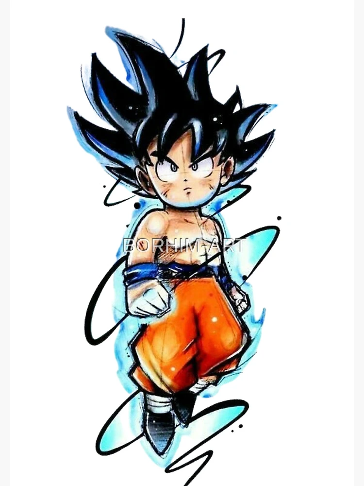 Goku artwork! Spiral Notebook for Sale by requiem147978