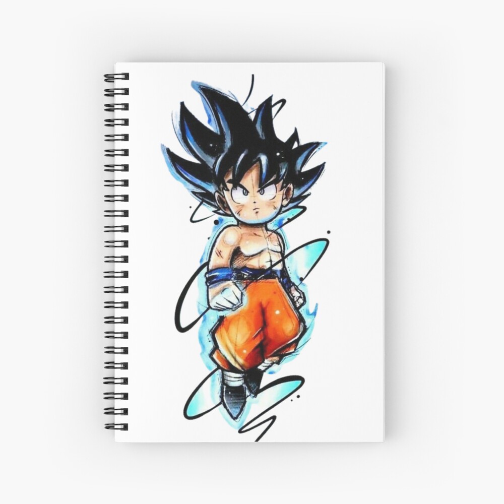 Goku super Saiyan blue Spiral Notebook by Amar Maruf - Pixels