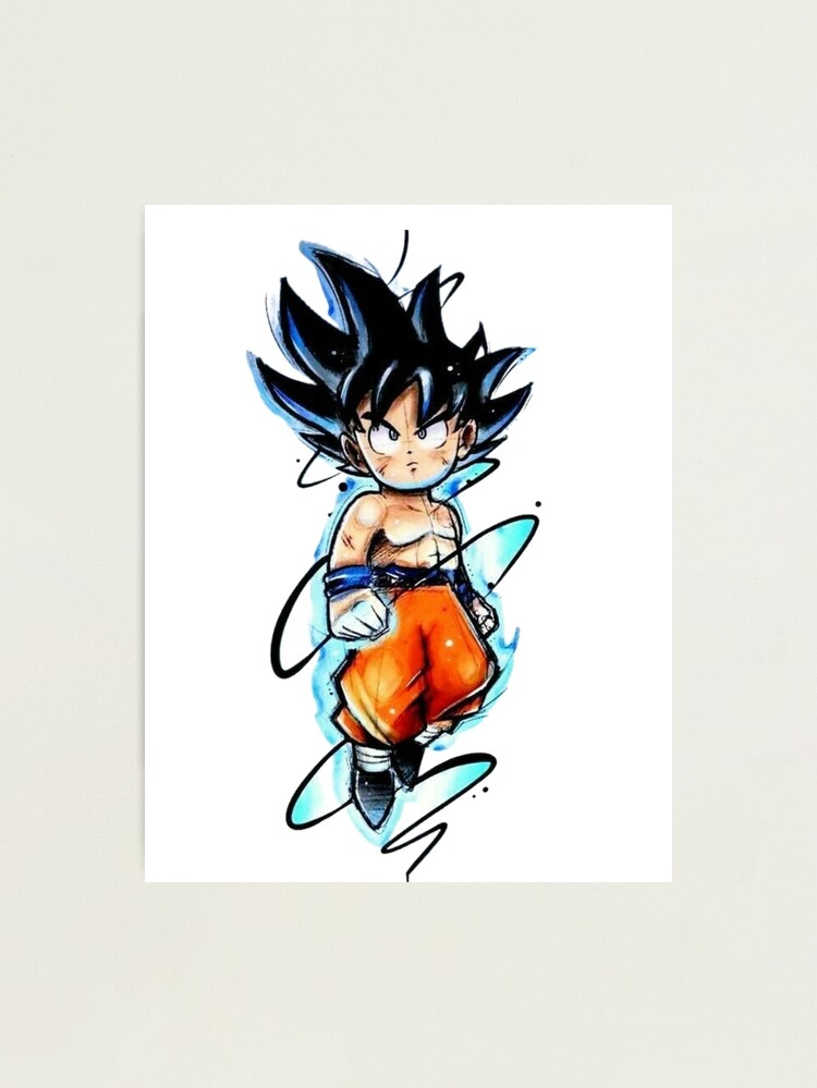 Anime Drawing of Goku from Dragon Ball Editorial Stock Photo - Image of  drawing, anime: 167344713