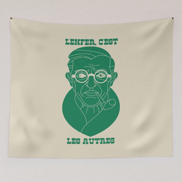 Item preview, Lenfer, Cest Les Autres - Jean-Paul Sartre designed and sold by jholbo.