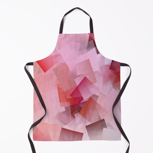 Item preview, Geometric Stacks Pink Red Gray designed and sold by LaurenWDesigns.