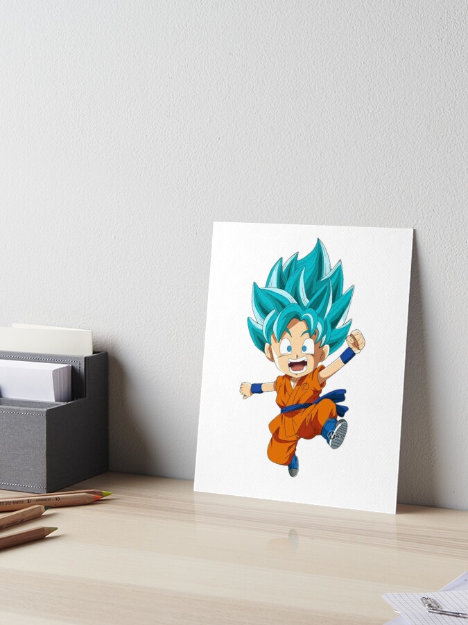 Dragon Ball Son Goku Art Board Print by NameYourWorld