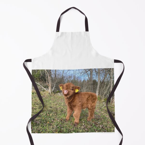 Aperçu de l'œuvre Scottish Highland Cattle Calf 4122 créée et vendue par SaarelaHighland.