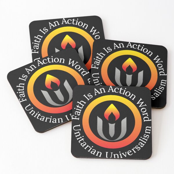 Item preview, Faith is an action word Unitarian Universalism  designed and sold by KCAbdelnour.