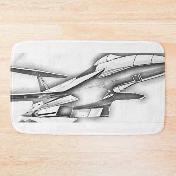 Item preview, Fighter jet black and white designed and sold by SJG-digital.