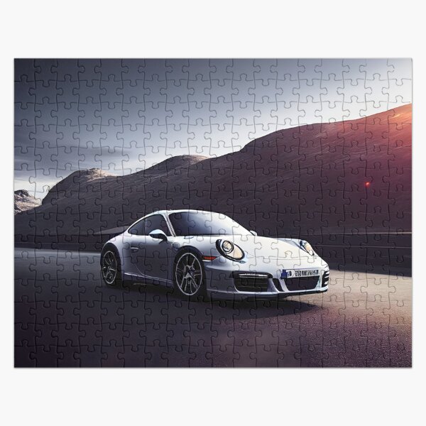 Item preview, Silver Porsche Carrera 911 in Norway (Micromachines style) designed and sold by BlackCube Labs.