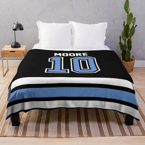Item preview, #10 MOORE BLACK designed and sold by StickerJerseys.