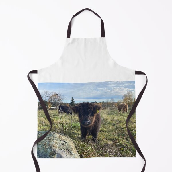 Aperçu de l'œuvre Scottish Highland Cattle Calf 4126 créée et vendue par SaarelaHighland.