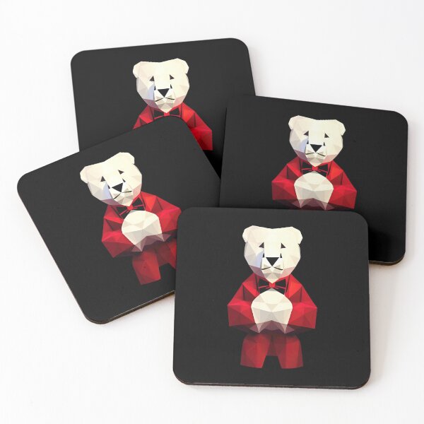 Item preview, White Shaolin Bear in Red Suit designed and sold by PolygonXYZ.