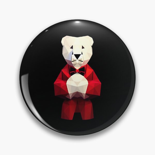 Item preview, White Shaolin Bear in Red Suit designed and sold by PolygonXYZ.