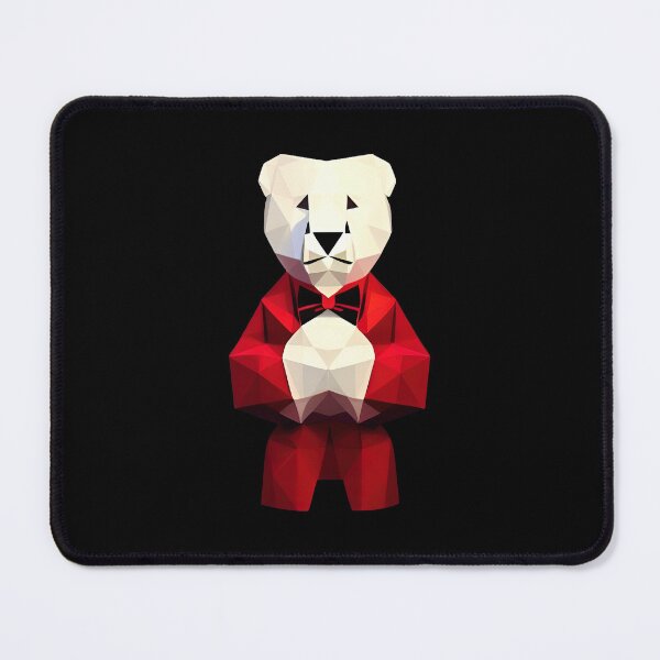Item preview, White Shaolin Bear in Red Suit designed and sold by PolygonXYZ.