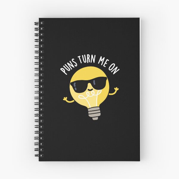 Item preview, Puns Turn Me On Funny Light Bulb Puns (Dark BG) designed and sold by punnybone.