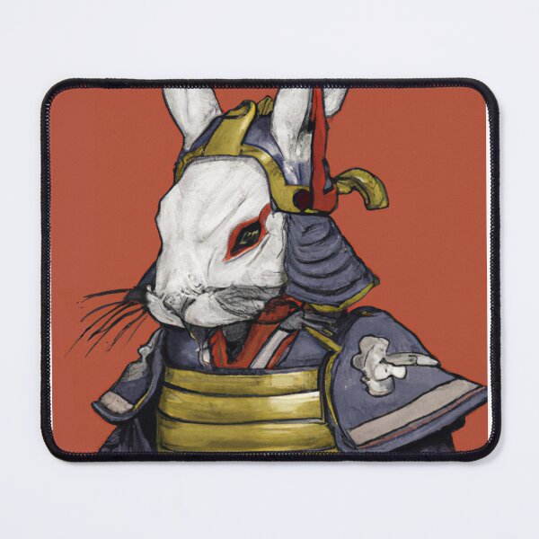 Item preview, Vintage red bunny samurai wore designed and sold by Inalternativ.