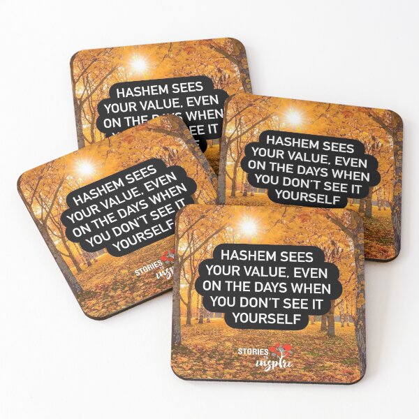 Item preview, Hashem sees your value, even on the days when you don't see it yourself. I love Hashem designed and sold by Stories To Inspire - Motivational Jewish Quotes.
