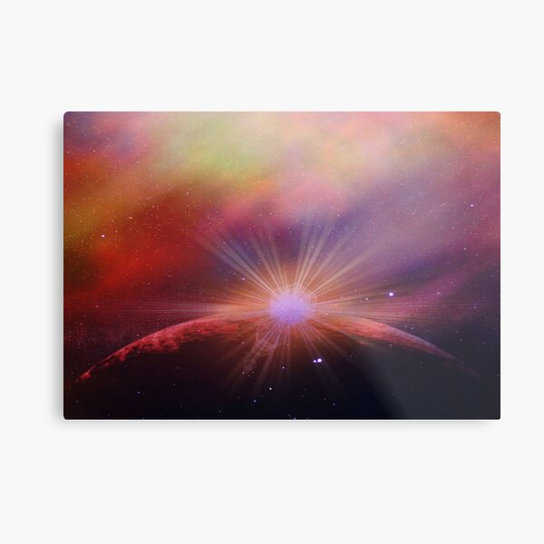Mars rises Metal Print
