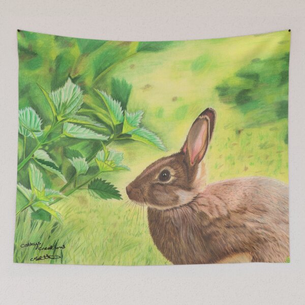 Item preview, Bunny Rabbit sat in the sun designed and sold by cathyscreations.