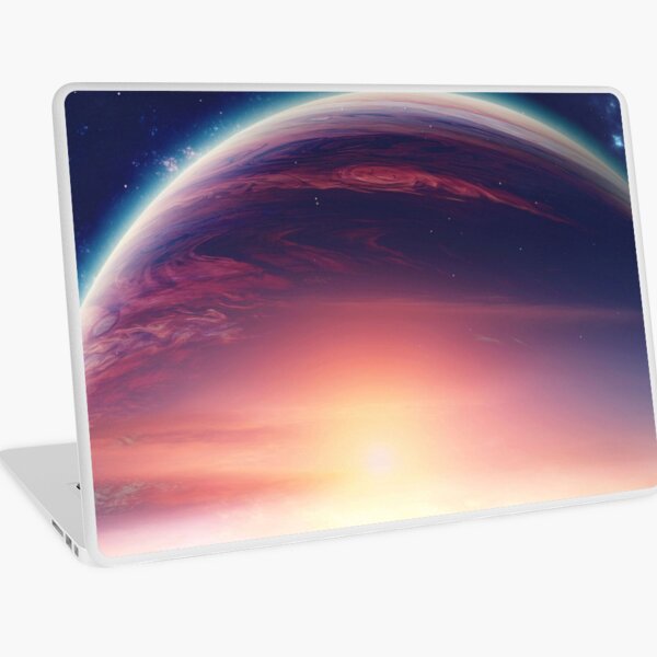 Jupiterian sunset Laptop Skin