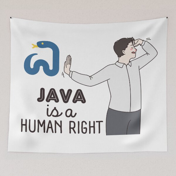 Item preview, Java is a Human Right designed and sold by trendingatees.