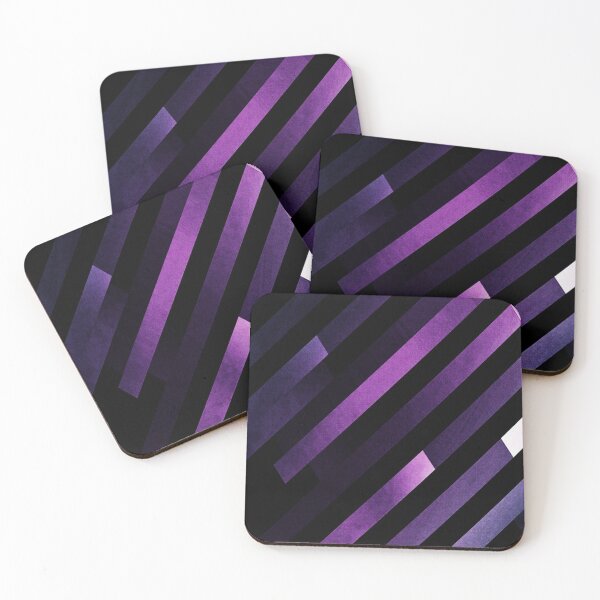 Pattern 2 Coasters (Set of 4)