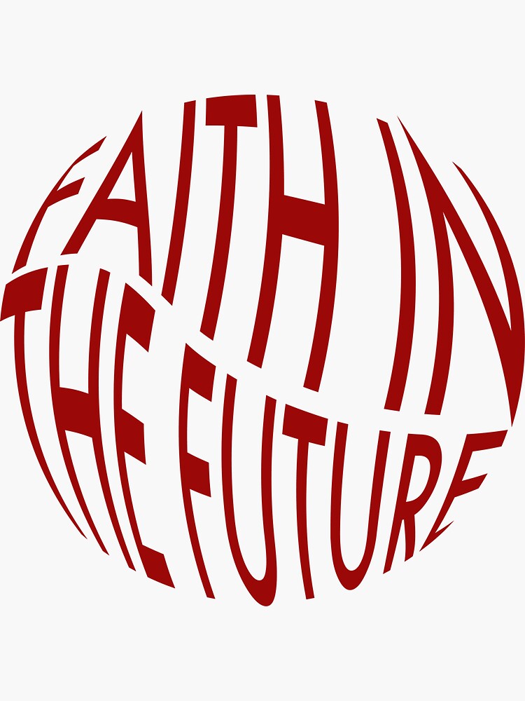 FAITH IN THE FUTURE-louis tomlinson album cover  Sticker for Sale by  eggsforeggs