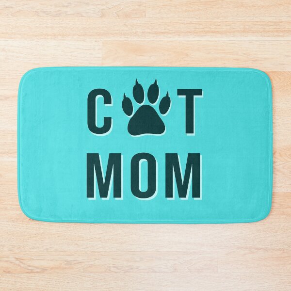 Item preview, Cat Mom Teal designed and sold by DanaAndTheBooks.