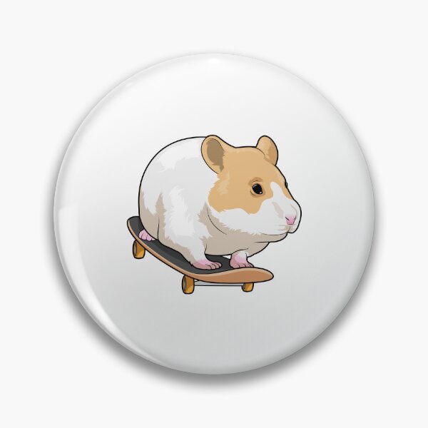 Item preview, Hamster Skater Skateboard designed and sold by Snabdesign84.