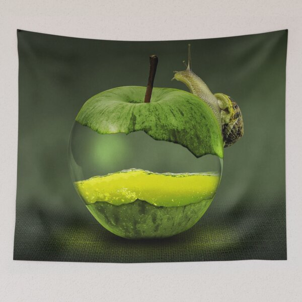 Item preview, Snail and Apple  designed and sold by Soy-el-Soil.