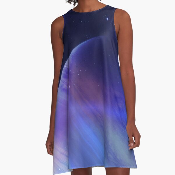 Secrets of the galaxy A-Line Dress