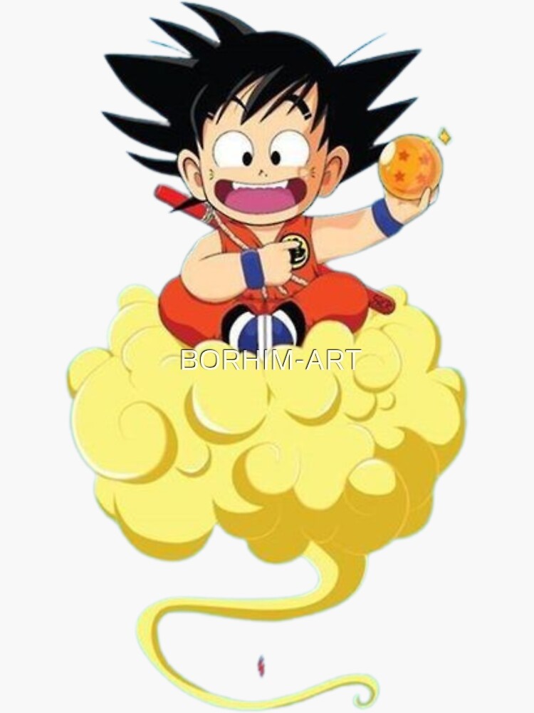 dragon ball goku  Sticker for Sale by BORHIM-ART