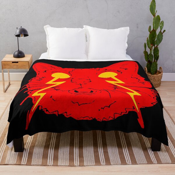 Item preview, Red Cat Lightning Bolt designed and sold by NewPrint.