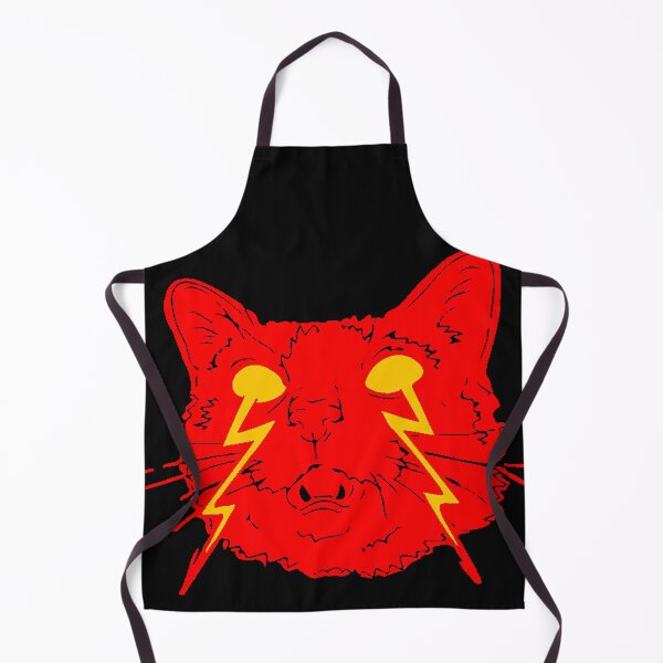 Item preview, Red Cat Lightning Bolt designed and sold by NewPrint.