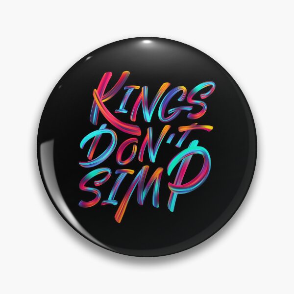 Item preview, Kings Don't Simp, No Simp designed and sold by StayWokeKings.