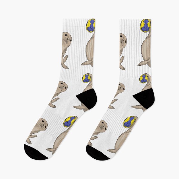 Item preview, Seal Handball player Handball designed and sold by Snabdesign84.