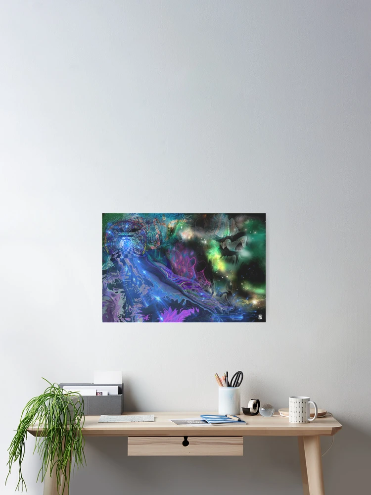 Thumbnail 2 of 3, Poster, Dimensional Rift designed and sold by - Neuromind -.