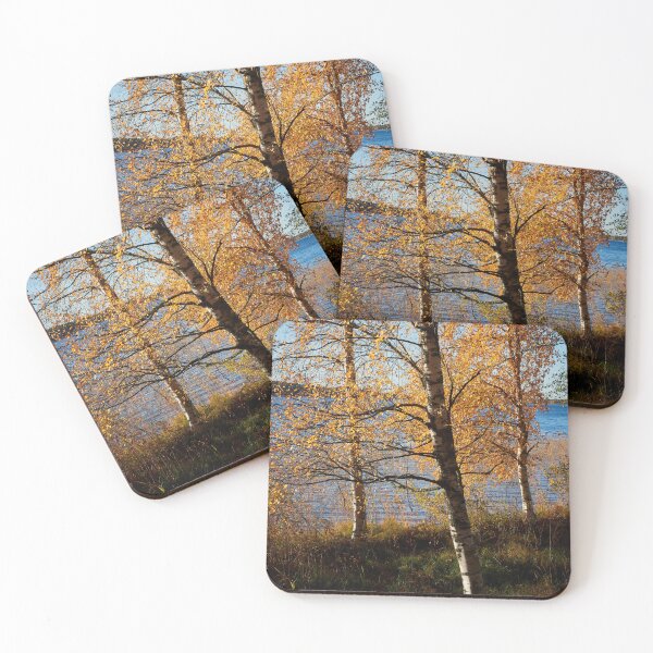 Item preview, Yellow birches by the lake designed and sold by Jouko Lehto Photography.