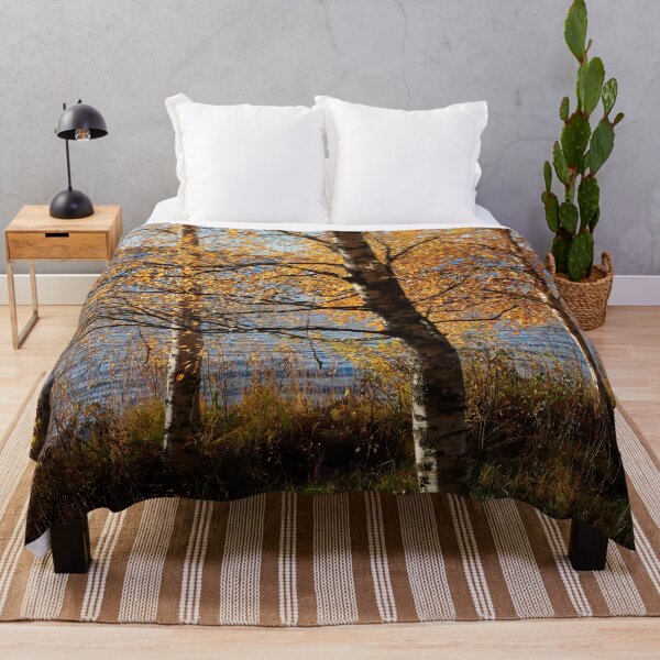 Item preview, Yellow birches by the lake designed and sold by Jouko Lehto Photography.