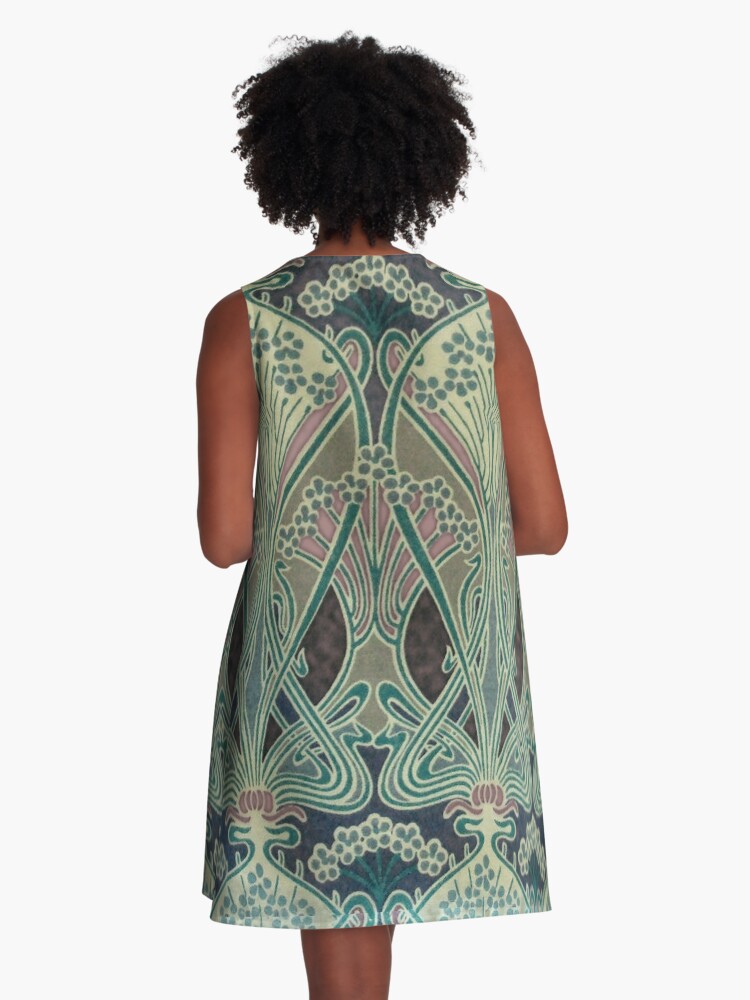 Thumbnail 3 of 4, A-Line Dress, Absinthe designed and sold by Eva Nev.