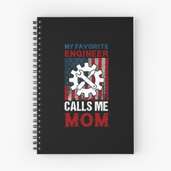 Item preview, My Favorite Engineer Calls Me Mom T-shirt designed and sold by FanityPrints.