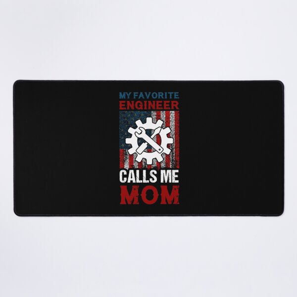 Item preview, My Favorite Engineer Calls Me Mom T-shirt designed and sold by FanityPrints.