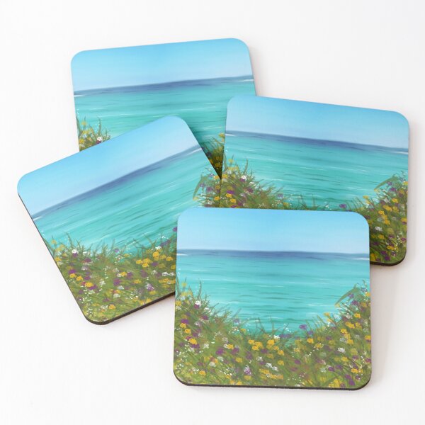 Item preview, Floral Sea View designed and sold by Shimmersnap.