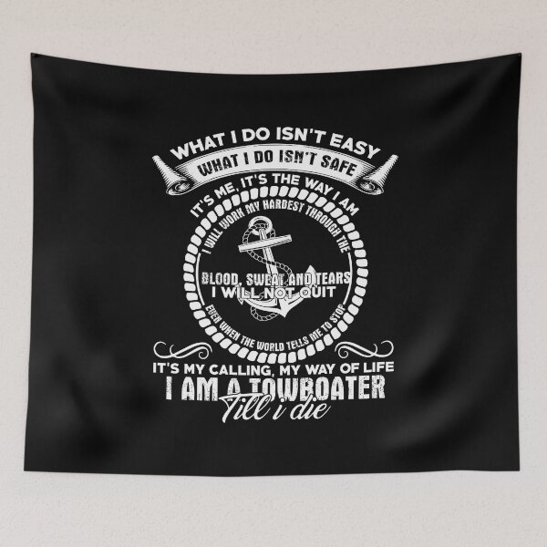Item preview, Towboater I'm A Towboater Till I Die Design Tee For You And Family Graphic Tee Cool For Men With Graphic designed and sold by useryperchc.