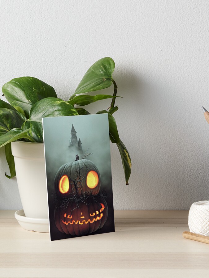 Halloween horror style no.3 | Art Board Print