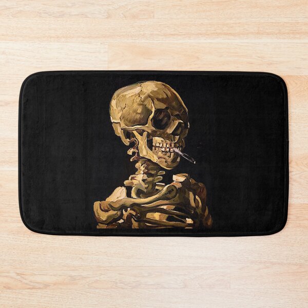 Item preview, Van Gogh. Skull with Burning Cigarette  designed and sold by Mark Jesus-Allen.